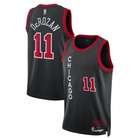 Dres Chicago Bulls DeMar DeRozan 11 Nike 2023-24 City Edition Crno Swingman